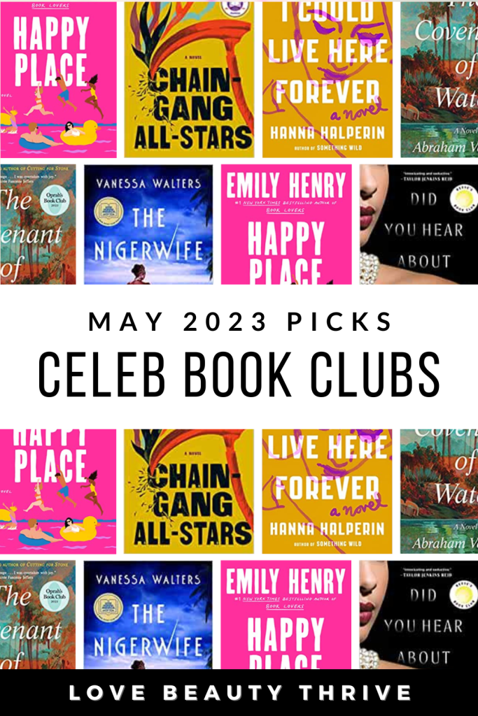 May 2023 Celebrity Book Club Picks