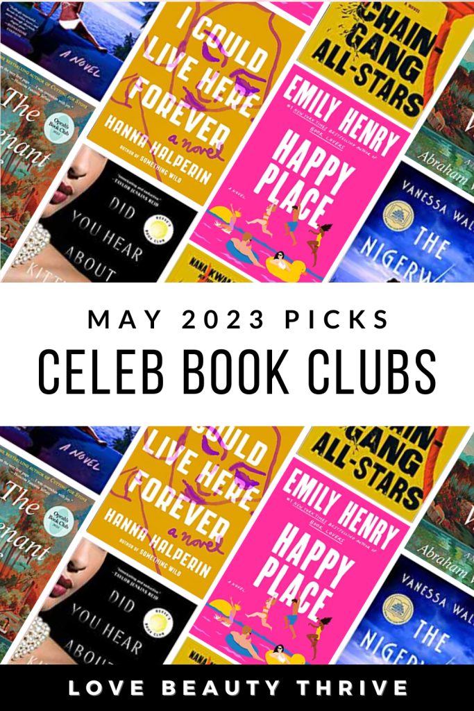 May 2023 Celebrity Book Club Picks