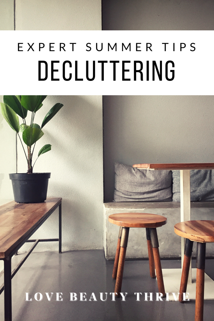 Declutter Tips for Summer