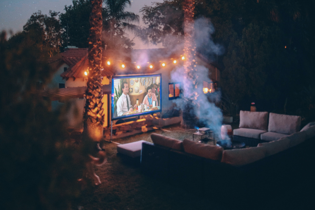 Outdoor Backyard String Lights Ideas