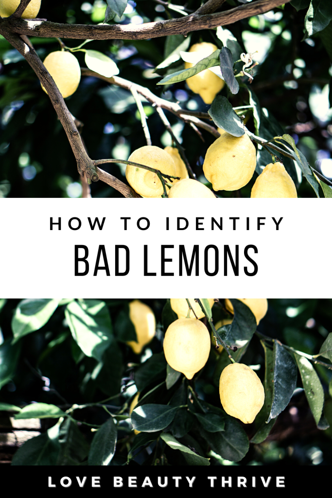 How to Tell If a Lemon is Bad