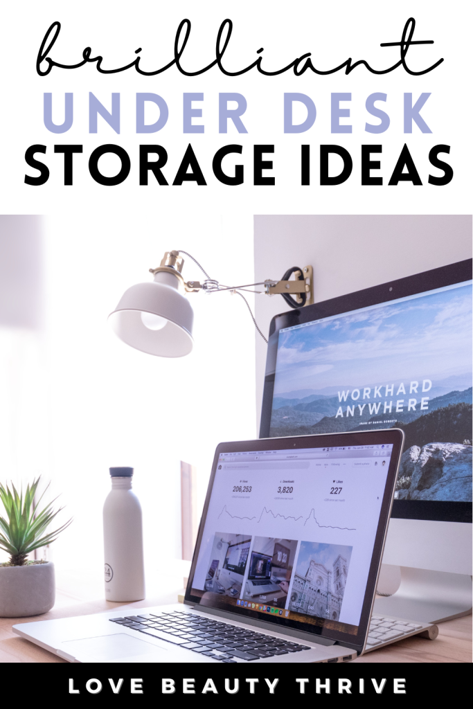 under desk storage solutions