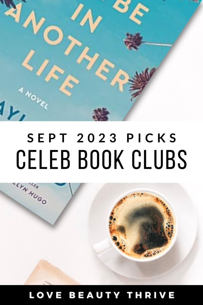 september 2023 celebrity book club picks