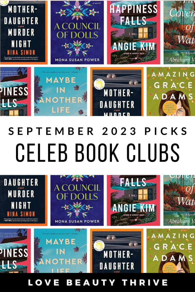 september 2023 celebrity book club picks