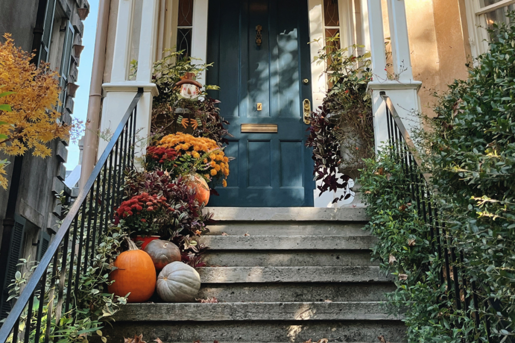 front porch decorating ideas for fall