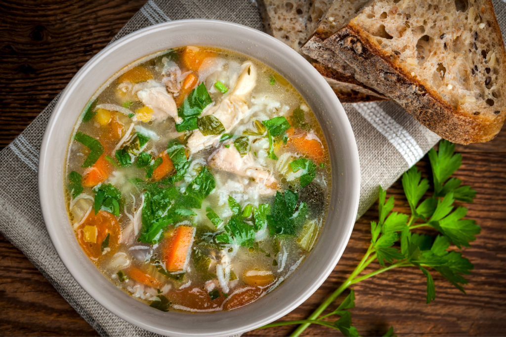 healthy chicken soup recipes