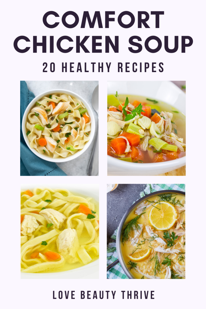 healthy chicken soup recipes