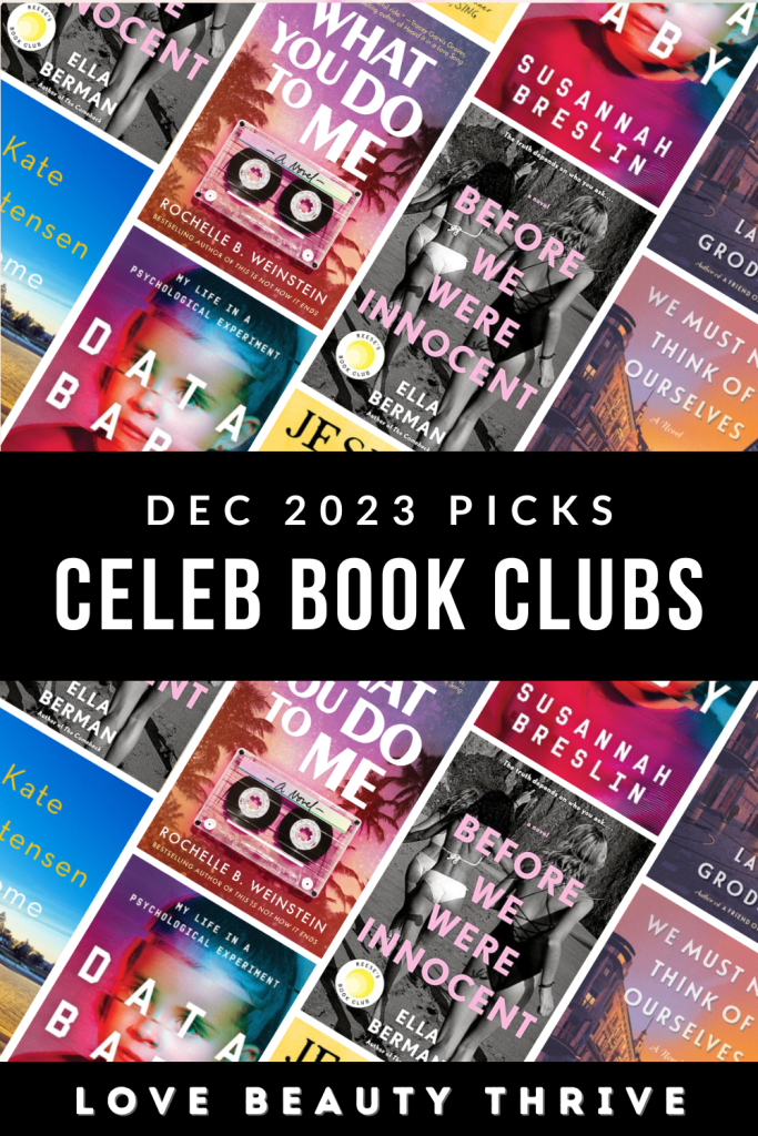december celebrity book club picks 2023