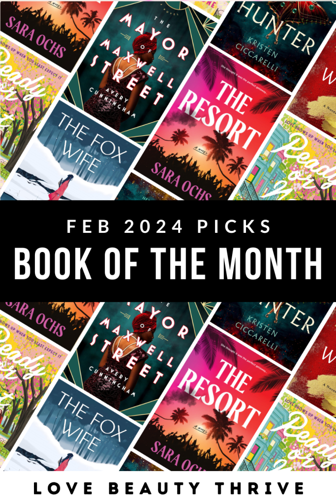february 2024 book of the month picks