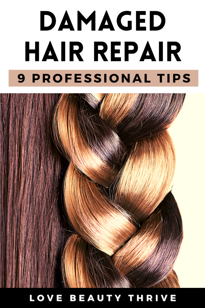 how to repair dry damaged hair