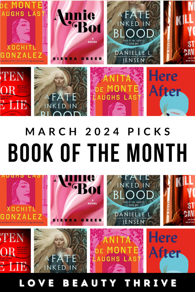 march 2024 book of the month picks