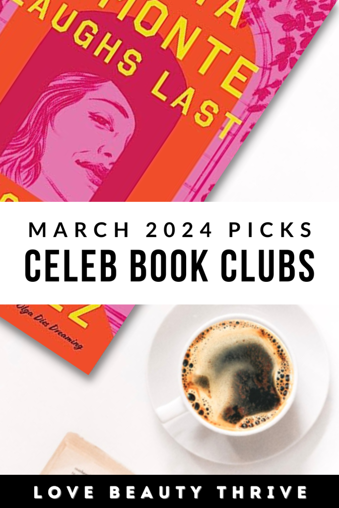 march 2024 celebrity book club picks