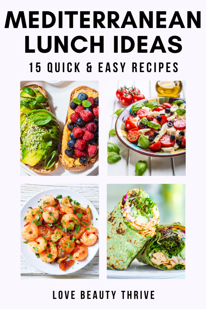 mediterranean diet lunch ideas
