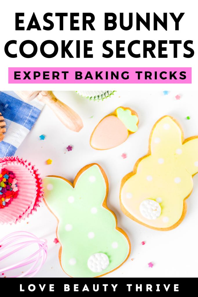 easter bunny cookies