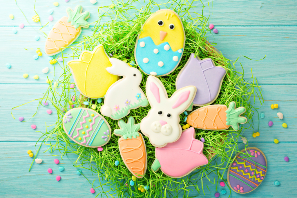 easter bunny cookies