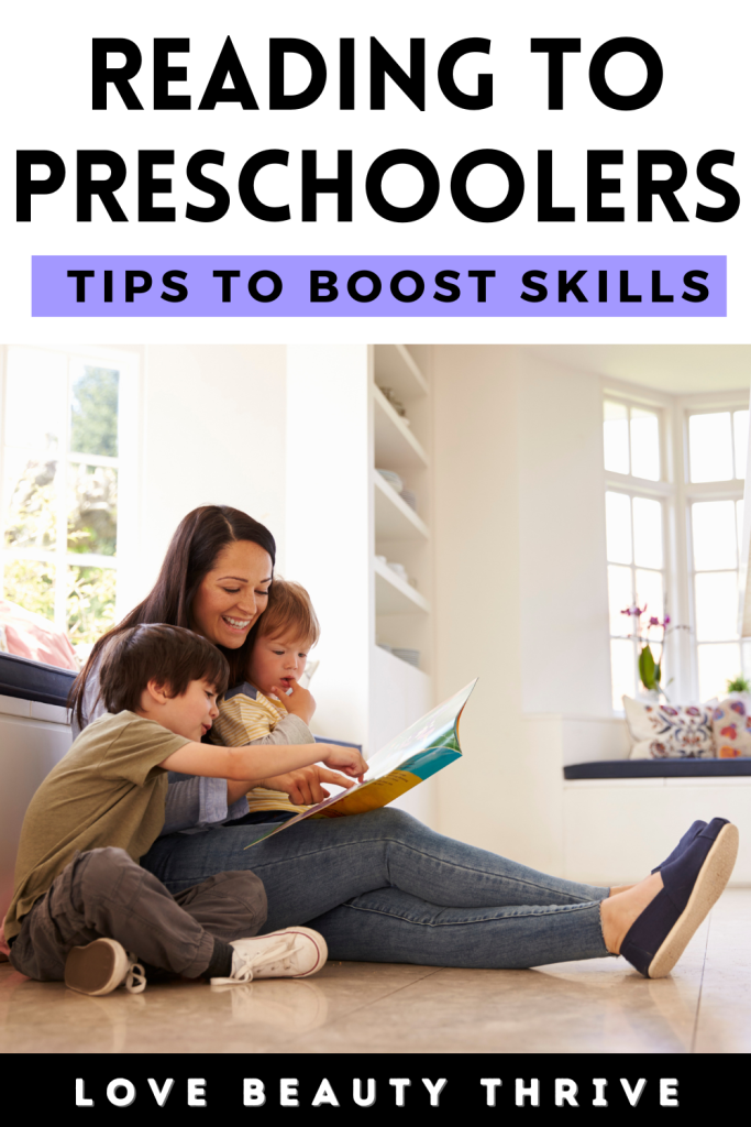reading tips for preschool parents