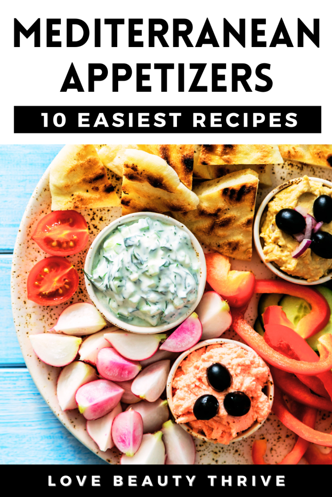 Mediterranean Diet appetizers